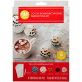 Wilton Snowman Hot Cocoa Bomb Decorating and Gifting Kit, Decorates 6