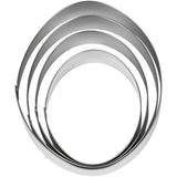 Wilton Nesting Oval Egg Cutters, 4-Piece