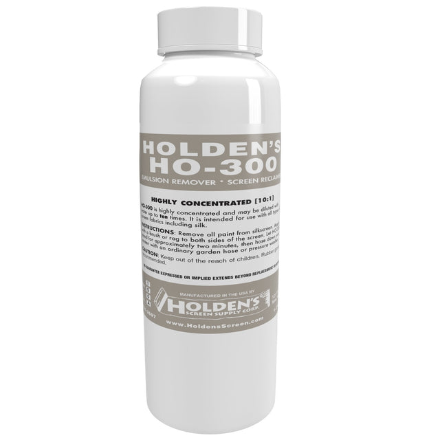 HO-300 Emulsion Reclaimer Emulsion Screen Reclaiming - Fast-Acting Emulsion Remover, Portable Size (Pint)