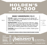 HO-300 Emulsion Reclaimer Emulsion Screen Reclaiming - Fast-Acting Emulsion Remover, Portable Size (Pint)