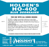 HO-400 Blue Degreaser Blue Degreaser Fabric - Blue, Foaming Formula, Screen Printing Prep (1 Pint)