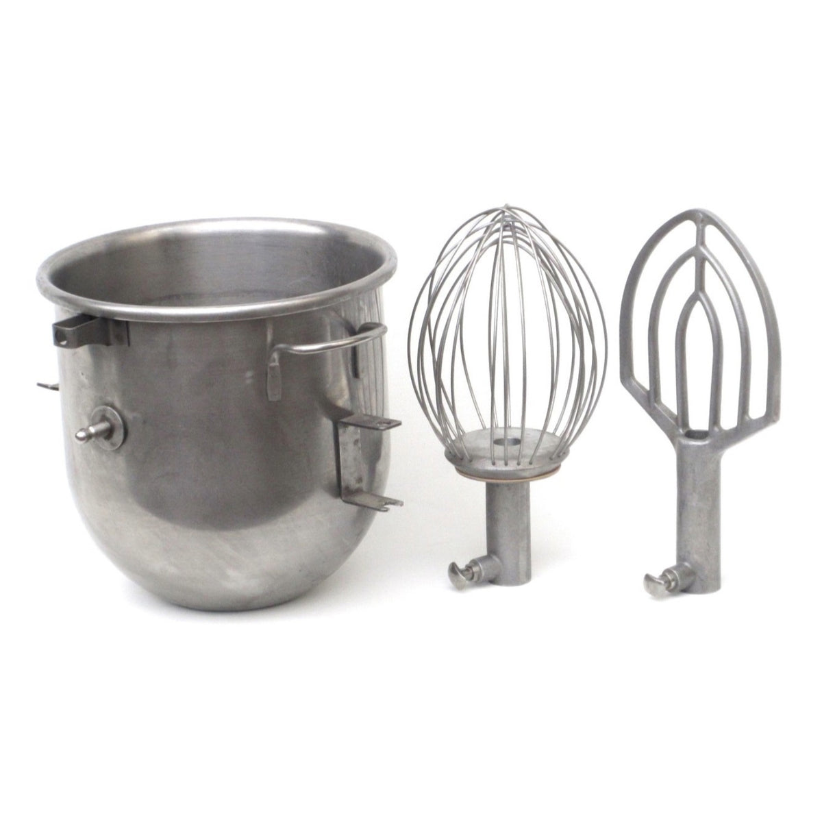 Hobart 12 Qt. Bowl, Beater & Whip For HL120/HL200 Legacy Mixer, Used Excellent Condition