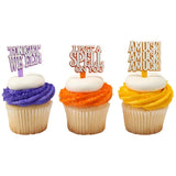 Disney Hocus Pocus Spell On You - 72 total cupcake toppers