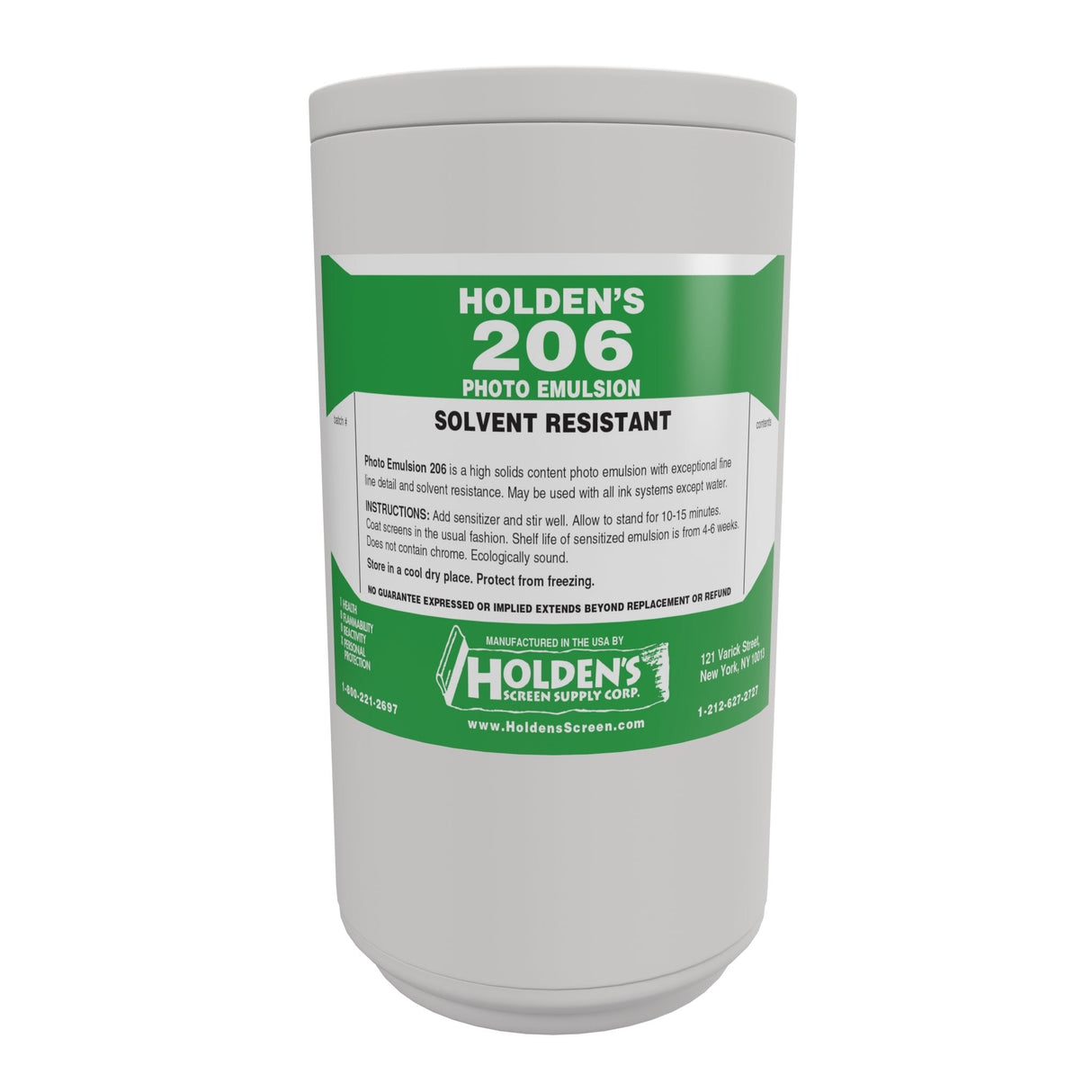 206 Blue Diazo Photo Emulsion - Purple/Clear, Quart/Gallon (1 Unit)