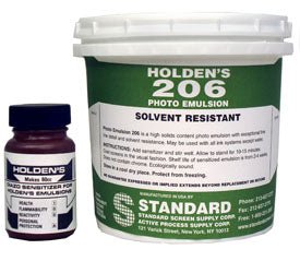 206 Purple Diazo Photo Emulsion - Purple, Fine Line Detail, Quart, Gallon (1 Quart, 1 Gallon)