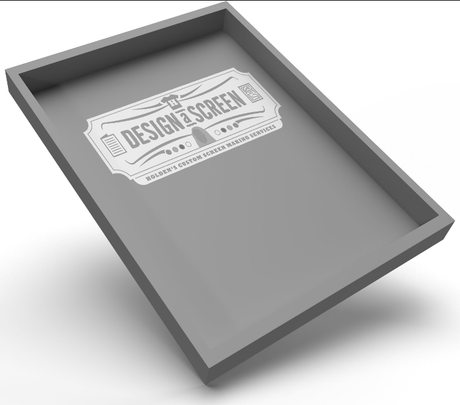 Custom Pre-Burned Screen Printing Frame - Commercial Grade, 8 X 10" (1 Unit)