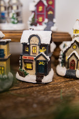Lighted Holiday House with Battery Powered LEDs