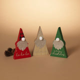 6.5" Wood Holiday Gnome