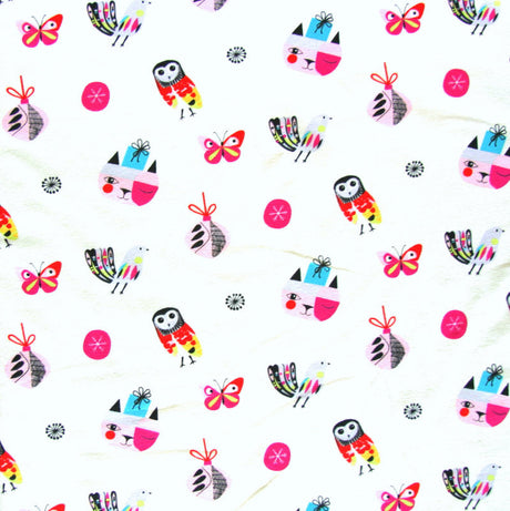 Cotton Lycra Holiday Charms 4-Way Stretch Knit Fabric