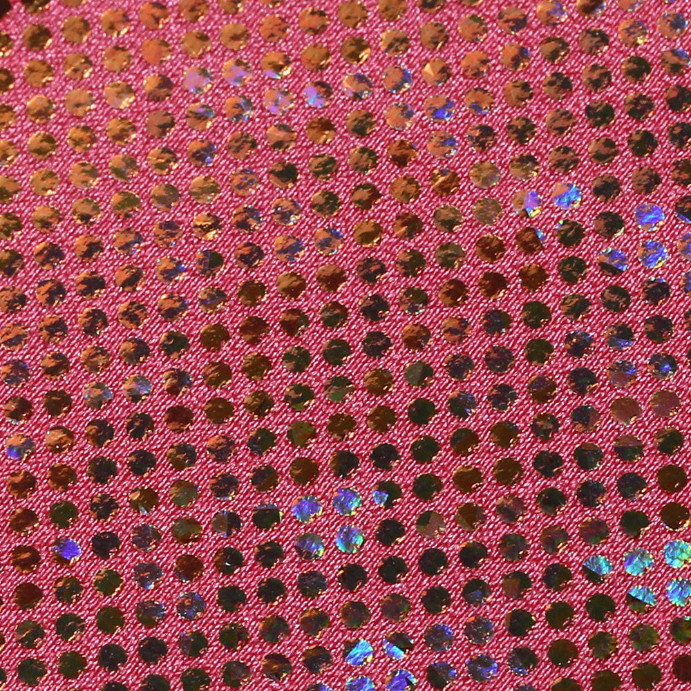 B'Dazzled Holo Nylon Spandex Fabric - Assorted Colors, Hologram Finish, 58/60" Width (1 Yard)