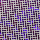 B'Dazzled Holo Nylon Spandex Fabric - Assorted Colors, Hologram Finish, 58/60" Width (1 Yard)