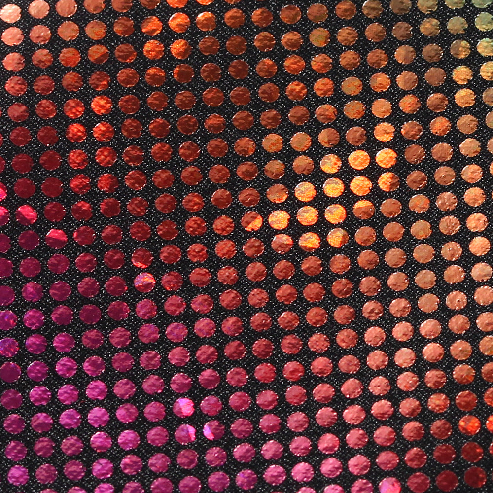 B'Dazzled Holo Nylon Spandex Fabric - Assorted Colors, Hologram Finish, 58/60" Width (1 Yard)