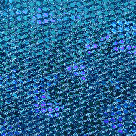 B'Dazzled Holo Nylon Spandex Fabric - Assorted Colors, Hologram Finish, 58/60" Width (1 Yard)