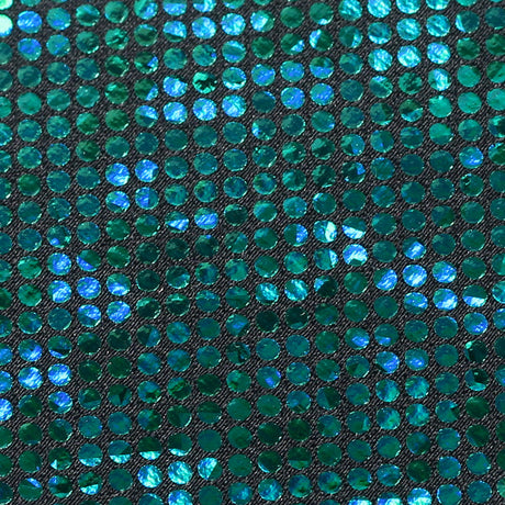 B'Dazzled Holo Nylon Spandex Fabric - Assorted Colors, Hologram Finish, 58/60" Width (1 Yard)