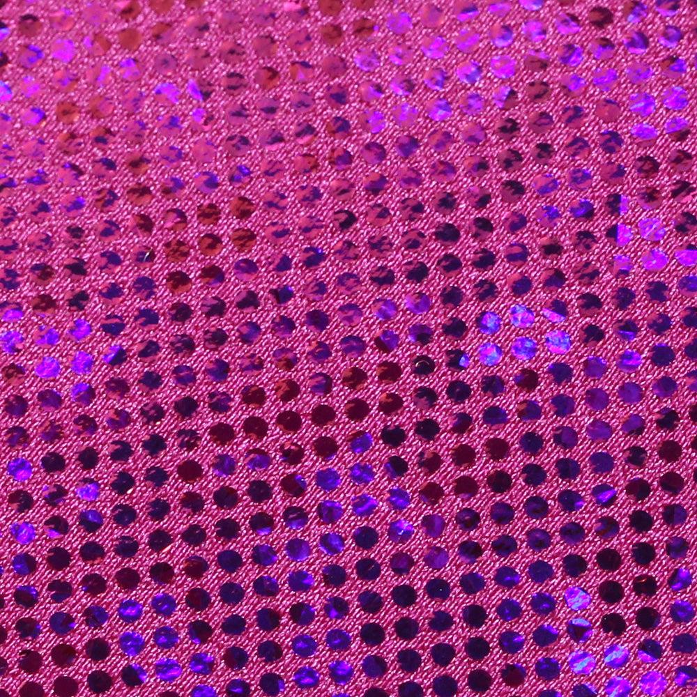 B'Dazzled Holo Nylon Spandex Fabric - Assorted Colors, Hologram Finish, 58/60" Width (1 Yard)