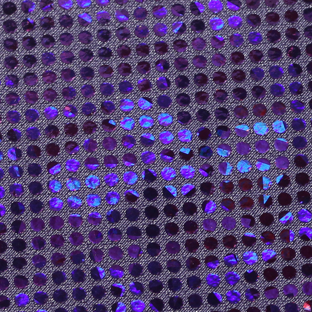B'Dazzled Holo Nylon Spandex Fabric - Assorted Colors, Hologram Finish, 58/60" Width (1 Yard)