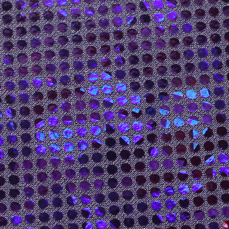 B'Dazzled Holo Nylon Spandex Fabric - Assorted Colors, Hologram Finish, 58/60" Width (1 Yard)