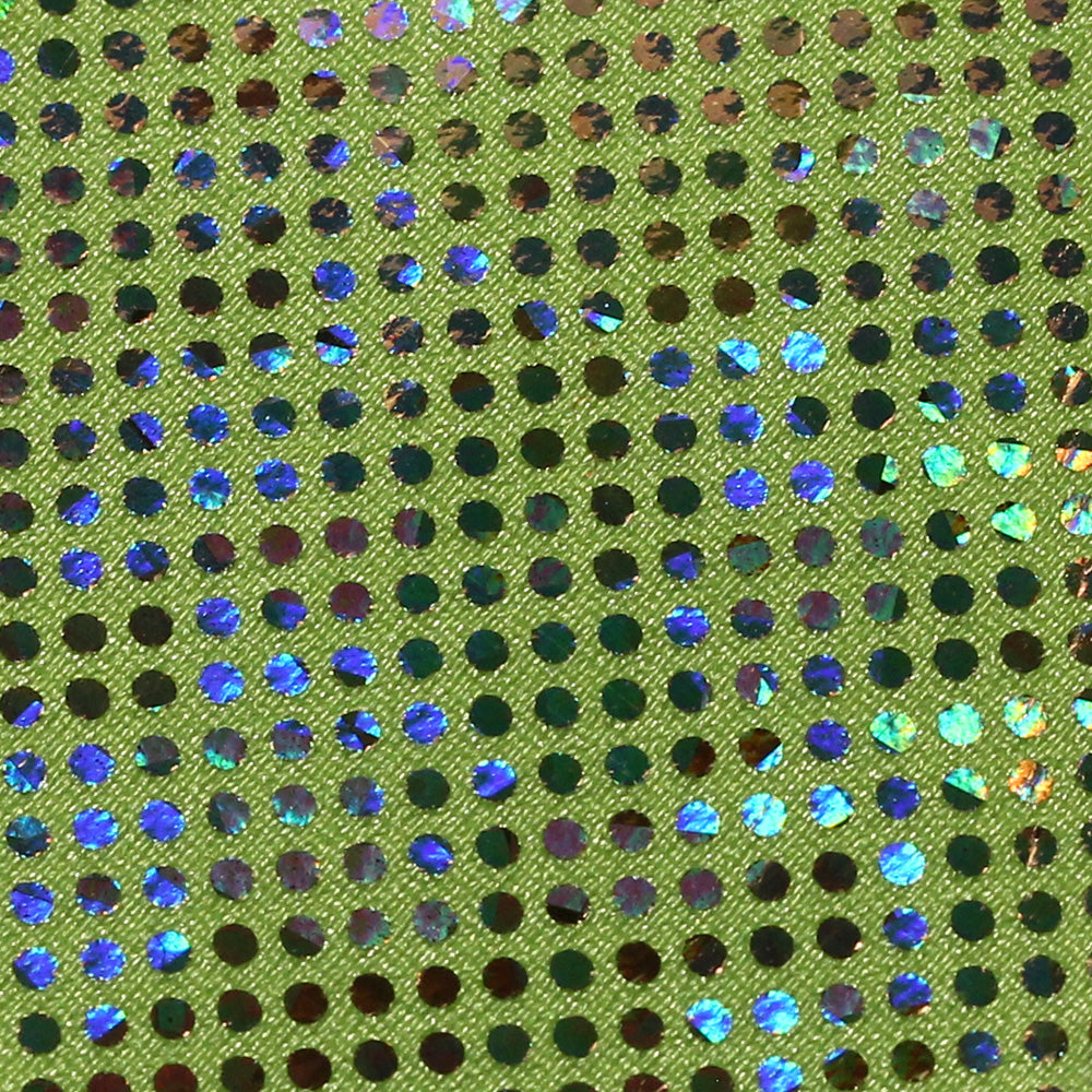 B'Dazzled Holo Nylon Spandex Fabric - Assorted Colors, Hologram Finish, 58/60" Width (1 Yard)