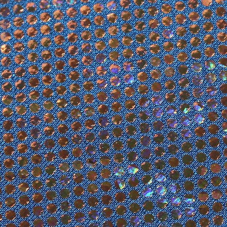 B'Dazzled Holo Nylon Spandex Fabric - Assorted Colors, Hologram Finish, 58/60" Width (1 Yard)