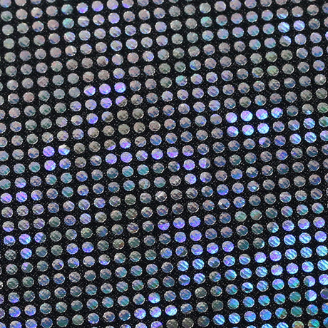 B'Dazzled Holo Nylon Spandex Fabric - Assorted Colors, Hologram Finish, 58/60" Width (1 Yard)
