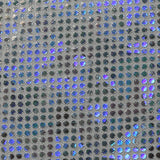 B'Dazzled Holo Nylon Spandex Fabric - Assorted Colors, Hologram Finish, 58/60" Width (1 Yard)