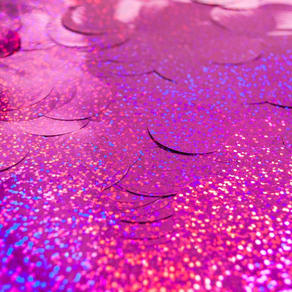 Confetti Magenta Holographic