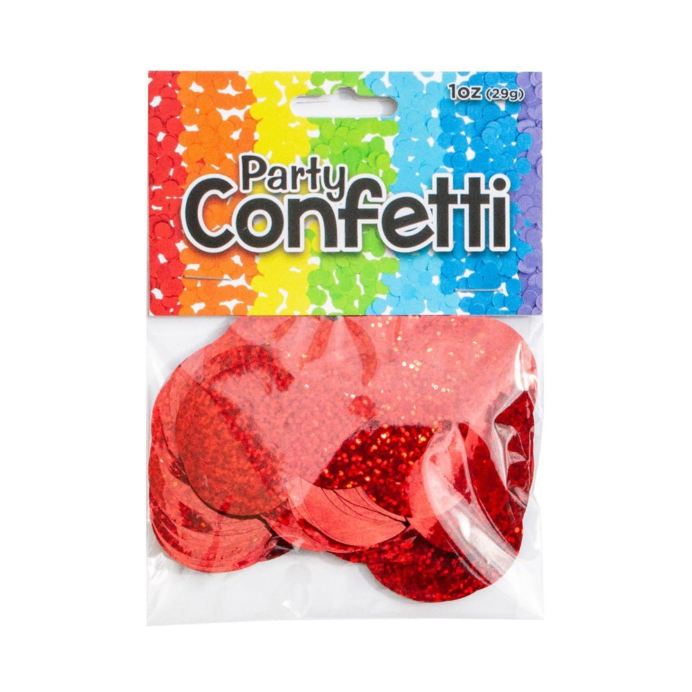 Confetti Red Holographic Confetti