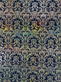 Holographic Damask Nylon Spandex Fabric - Gold/Black, Red/Black, Silver/Black, Fuchsia/Black, Turquoise/Black, 58/60" Width (1 Yard)