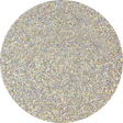 Glitter Heat Transfer Vinyl - Holo Silver, 20" Width (1 Foot)