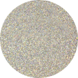 Glitter Vinyl Heat Transfer Vinyl - Holo Silver, 20" H x 12" W (Foot)