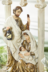 23 Inch Holy Family with Arch Nativity Scene Christmas Religious Décor