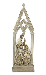 23 Inch Holy Family with Arch Nativity Scene Christmas Religious Décor