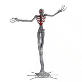Grave and Bones Giant Animated LED Gally Crow Halloween Decoration 15 Feet