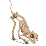Grave and Bones LED Skellys Cat Halloween Decoration 5 Feet