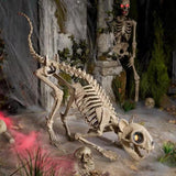 Grave and Bones LED Skellys Cat Halloween Decoration 5 Feet