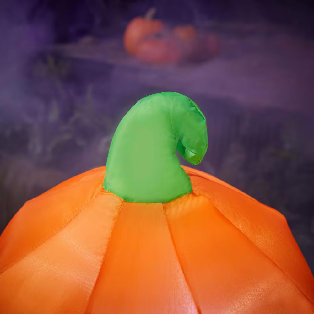 Halloween Classics LED Skeleton Pumpkin Airblown Inflatable Indoor Outdoor Decoration