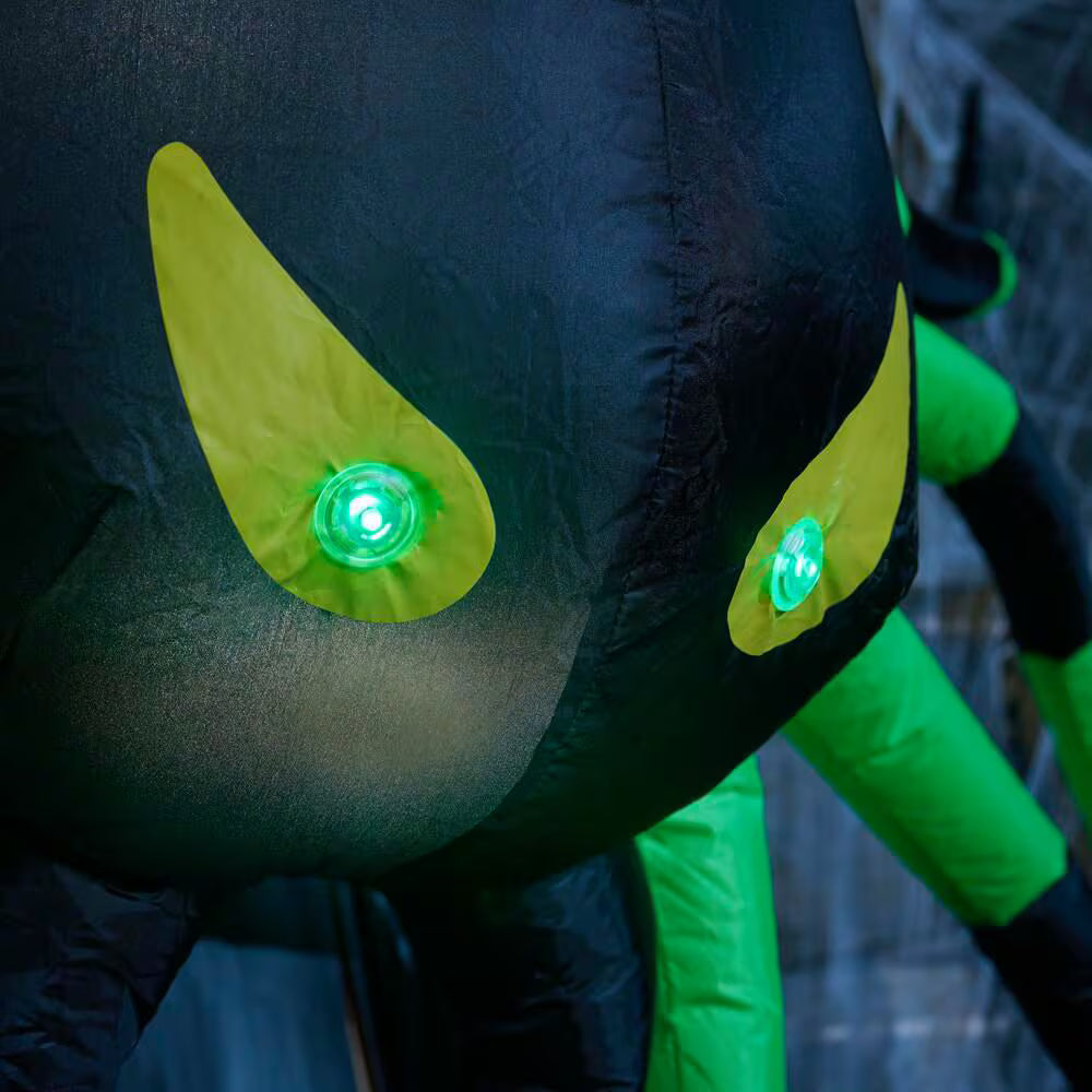 LED Airblown Hanging Spider Halloween Decoration Indoor Outdoor Inflatable