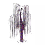 Halloween Classics Color Changing LED Willow Tree Halloween Decoration 7 Feet
