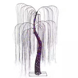Halloween Classics Color Changing LED Willow Tree Halloween Decoration 7 Feet