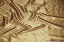 Silky Soft Medium Satin Polyester Fabric - Solid, 58/60" Width (70 Yard Bolt)