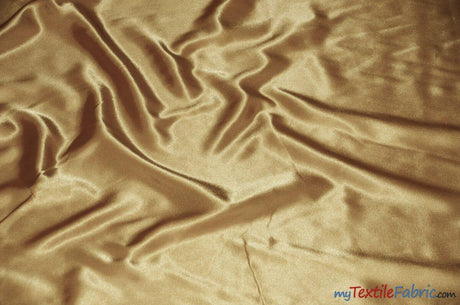 Silky Soft Medium Satin Polyester Fabric - Solid, 58/60" Width (70 Yard Bolt)