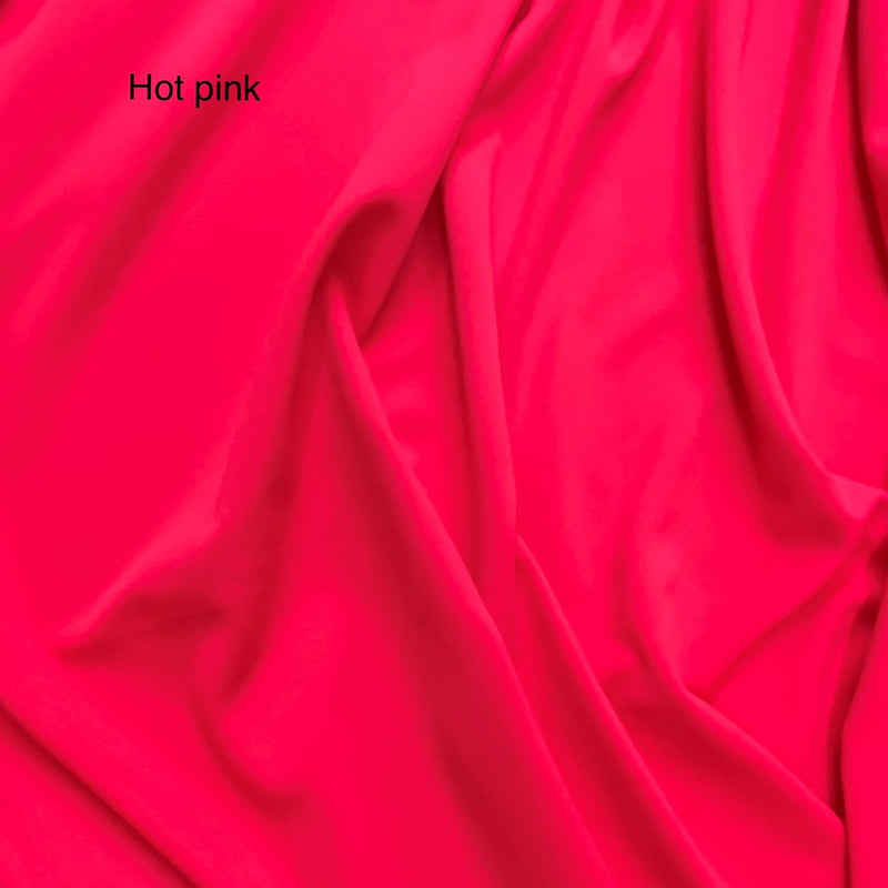 Hot Pink Scuba Fabric - Hot Pink, 59"-60" Width