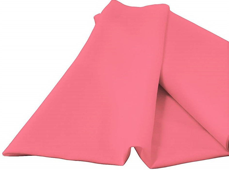 Hot Pink Polyester Poplin Fabric - Hot Pink, 58/59" Wide (1 Yard)