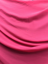 Hot Pink Chiffon Fabric - Hot Pink, Sheer, 59"-60" Width (1 Yard)