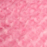 1 Yard Minky Rosebud Fabric 58/60″ Width