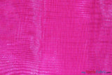 Mirror Organza Polyester Fabric - Sheer, Soft And Smooth, 58/60" Width (Continuous Yards & By Bolt)