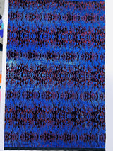 Hot Rod Flame Nylon Spandex Fabric - Holographic Flame Print, 58" Width (1 Yard)