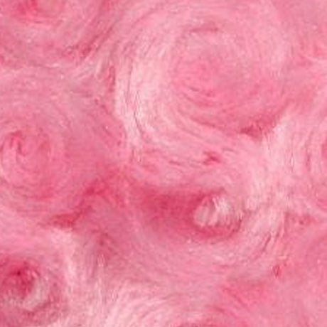 Rose Minky Fabric by the Yard – 58" Wide Ultra Soft Floral Cuddle Plush Fabric