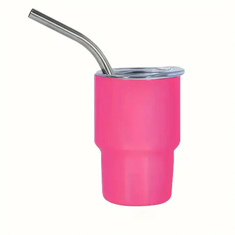 2 Oz Shot Glasses - Pink, Vacuum Seal, Leak Proof Lids (1 Unit)