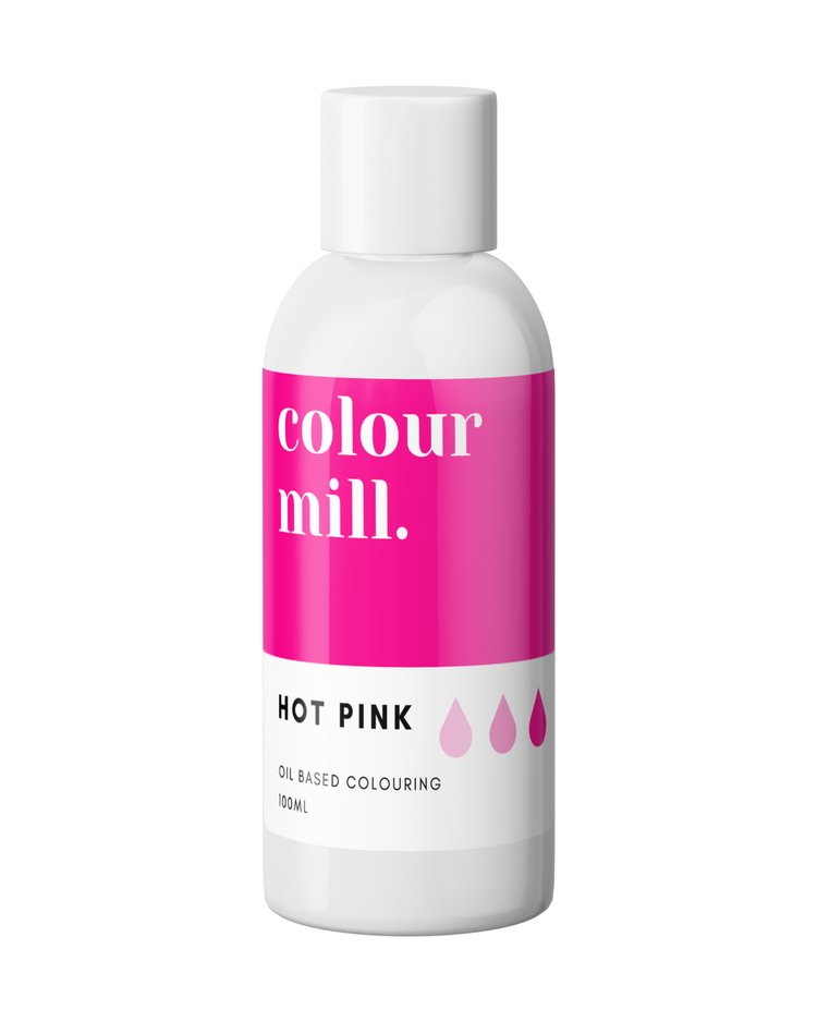 Oil Based Colouring – Hot Pink, 100ml